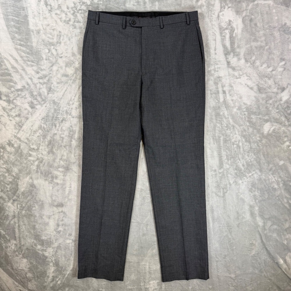 Lauren Ralph Lauren Total Comfort Dress Pants Mens Size 36x34 Dark Gray Pants